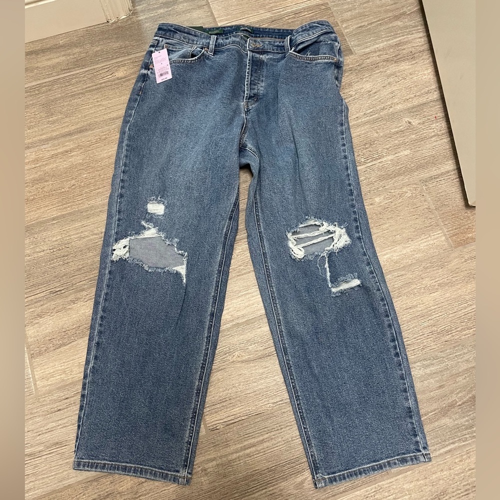 Wild Fable Women’s Super High Rise Straight Jeans Size 16